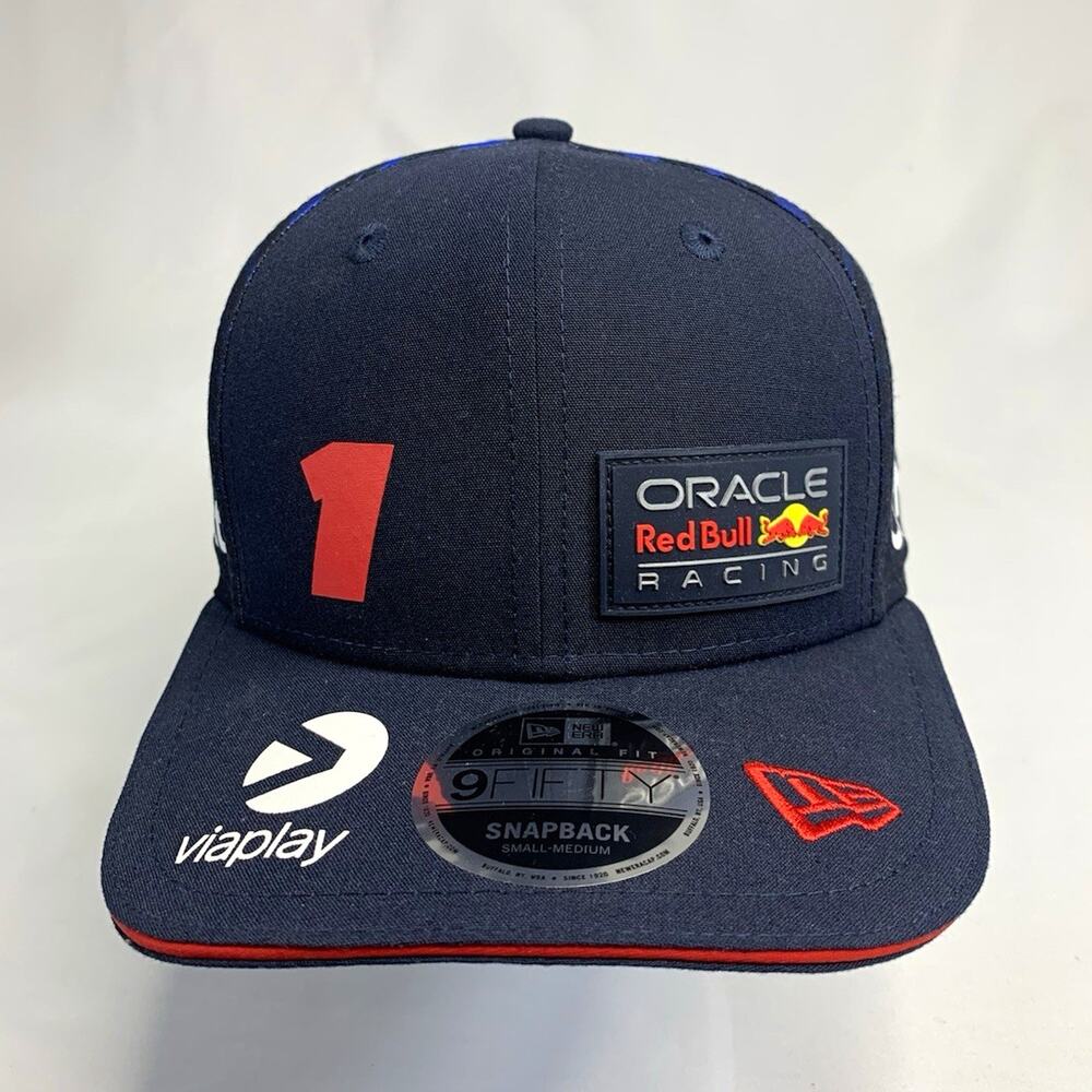 New Era 9FIFTY Max Verstappen Red Bull Racing F1 Cap Navy S/M NWT 60357195